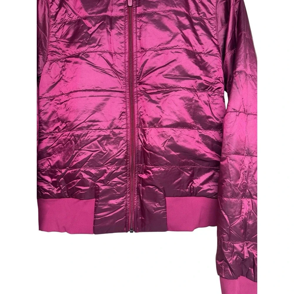 Lululemon Non-Stop Bomber Jacket‎ Reversible Pomegranate Women's Size 8